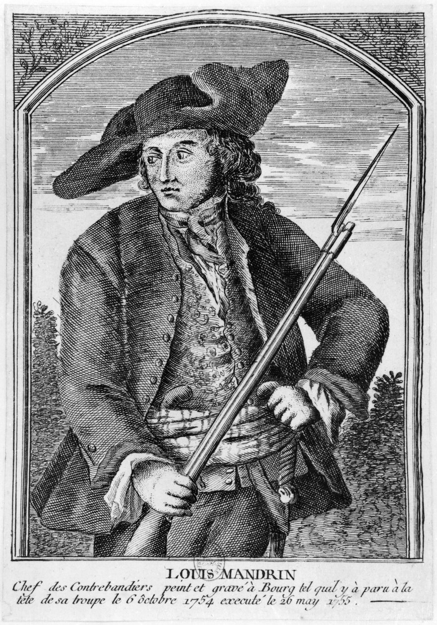 Louis Mandrin (1724–1755) od French School