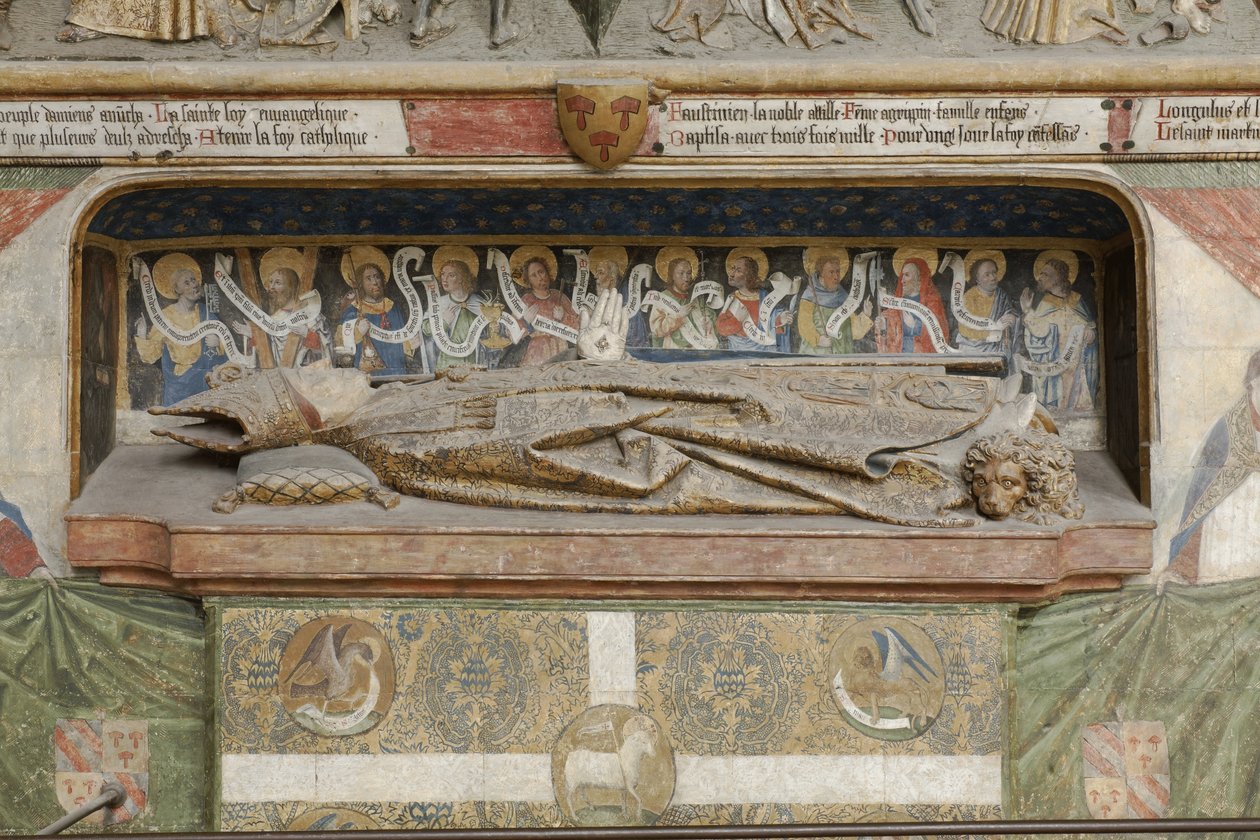 Pomník Adriena de Henencourt od French School