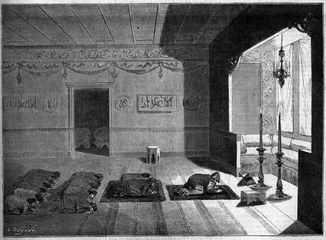 Muslimský obřad - ramadán - Turecko od French School