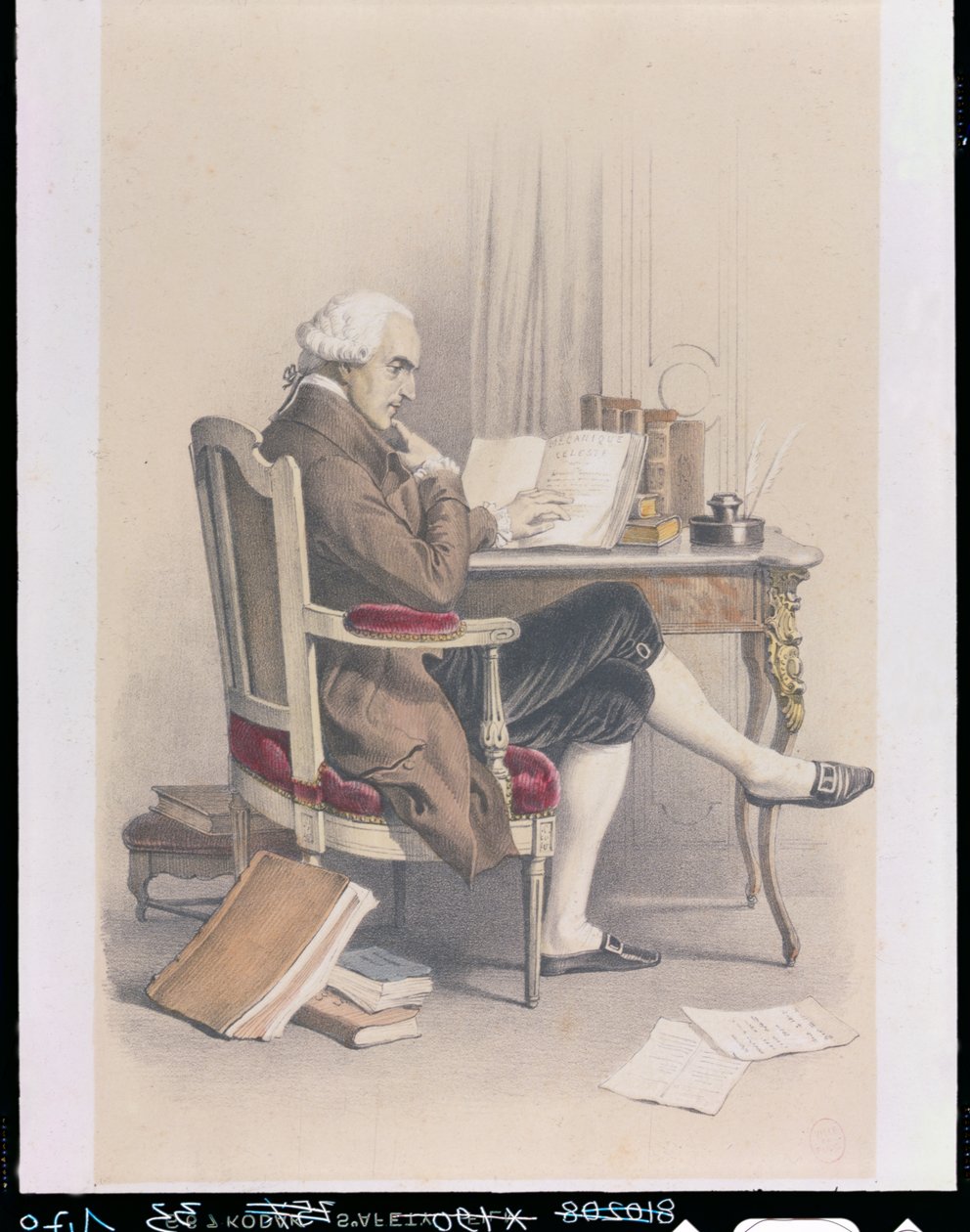 Pierre-Simon (1747-1825) Marquis de Laplace, kolem 1840 od French School