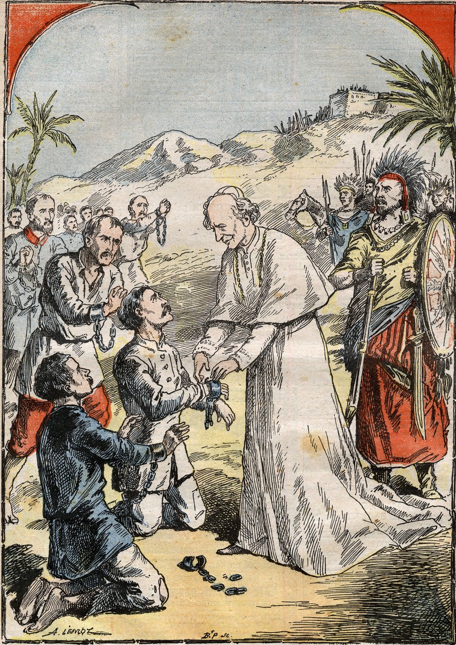 Papež Lev XIII (Leo XIII, Gioacchino Pecci od French School