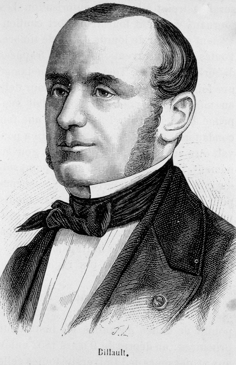 Portrét Adolphe Billault (1805-1863). od French School