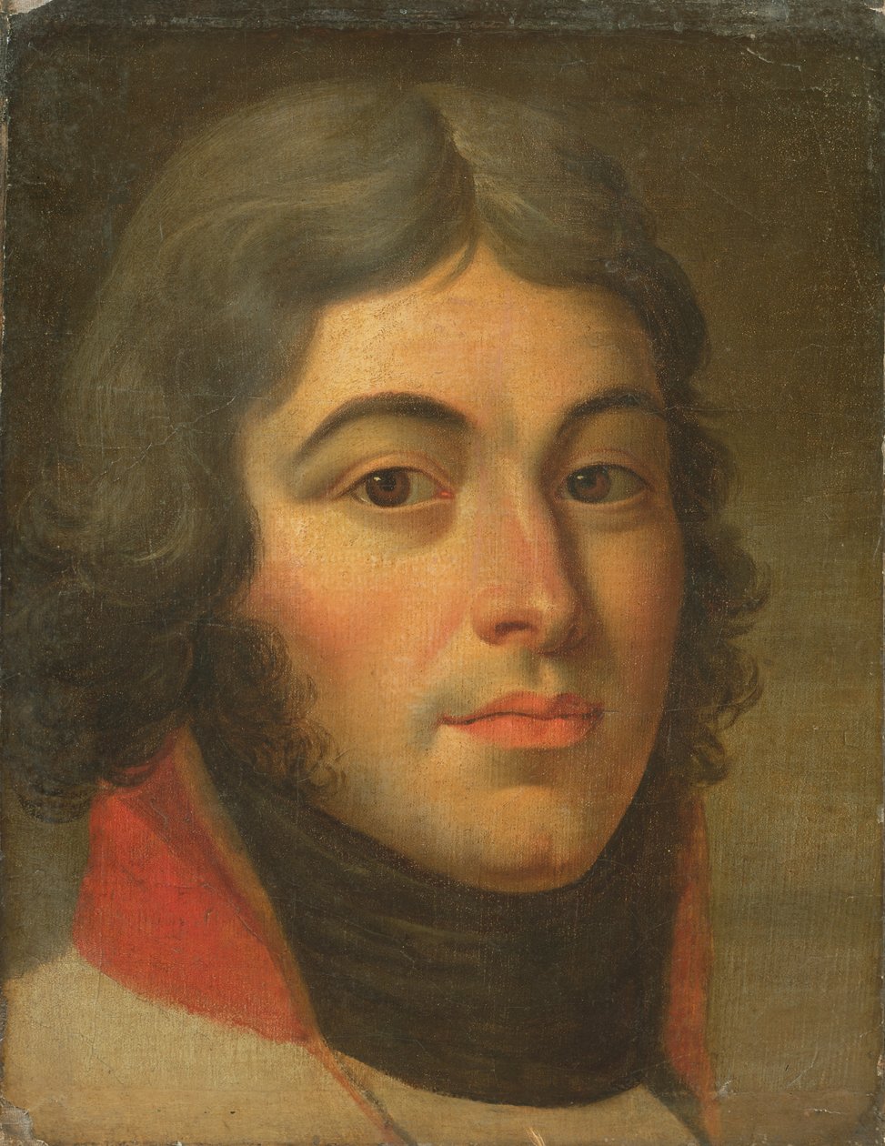 Portrét generála Louis-Lazare Hoche (1768-97) od French School
