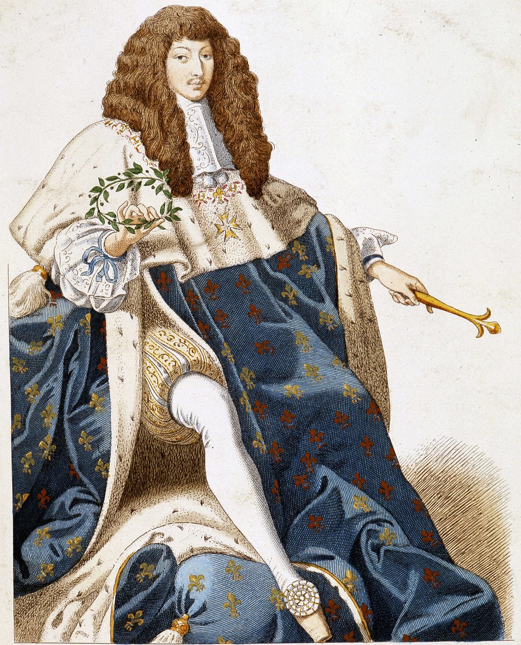Portrét Ludvíka XIV., ml. od French School