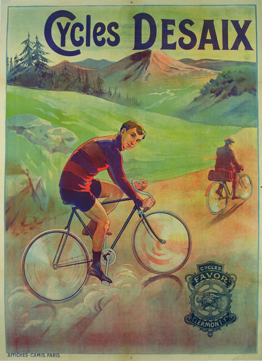 Plakátové reklamní cykly Desaix od French School