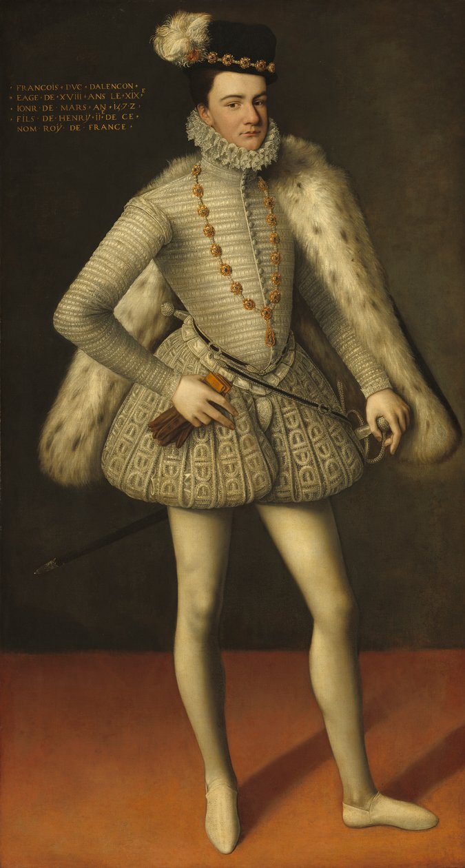 Princ Hercule-Francois, vévoda d"Alencon, 1572 od French School