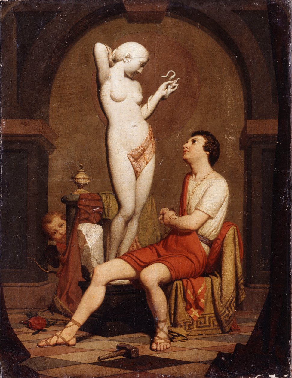 Pygmalion, 1851 od French School