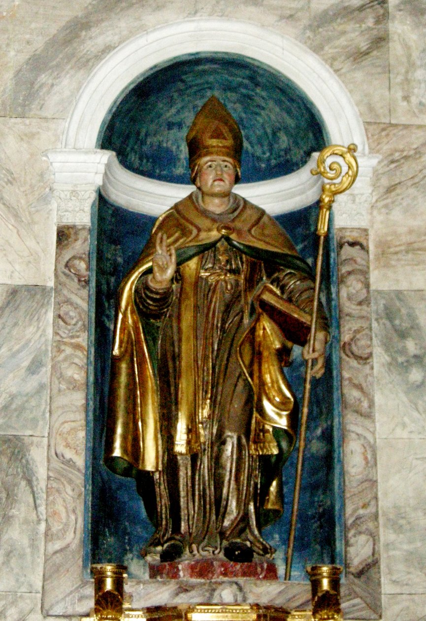 Saint Lizier (dřevo) od French School