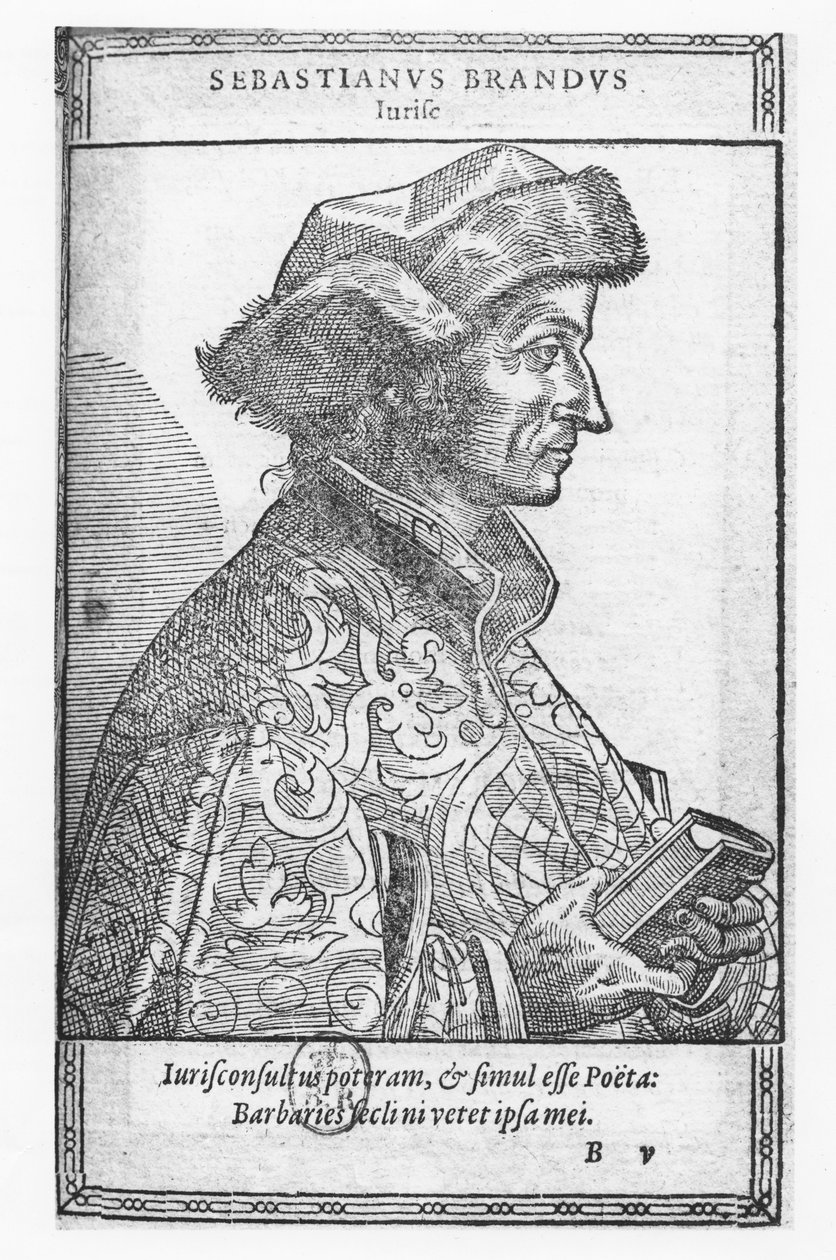 Sebastian Brant (rytina) od French School