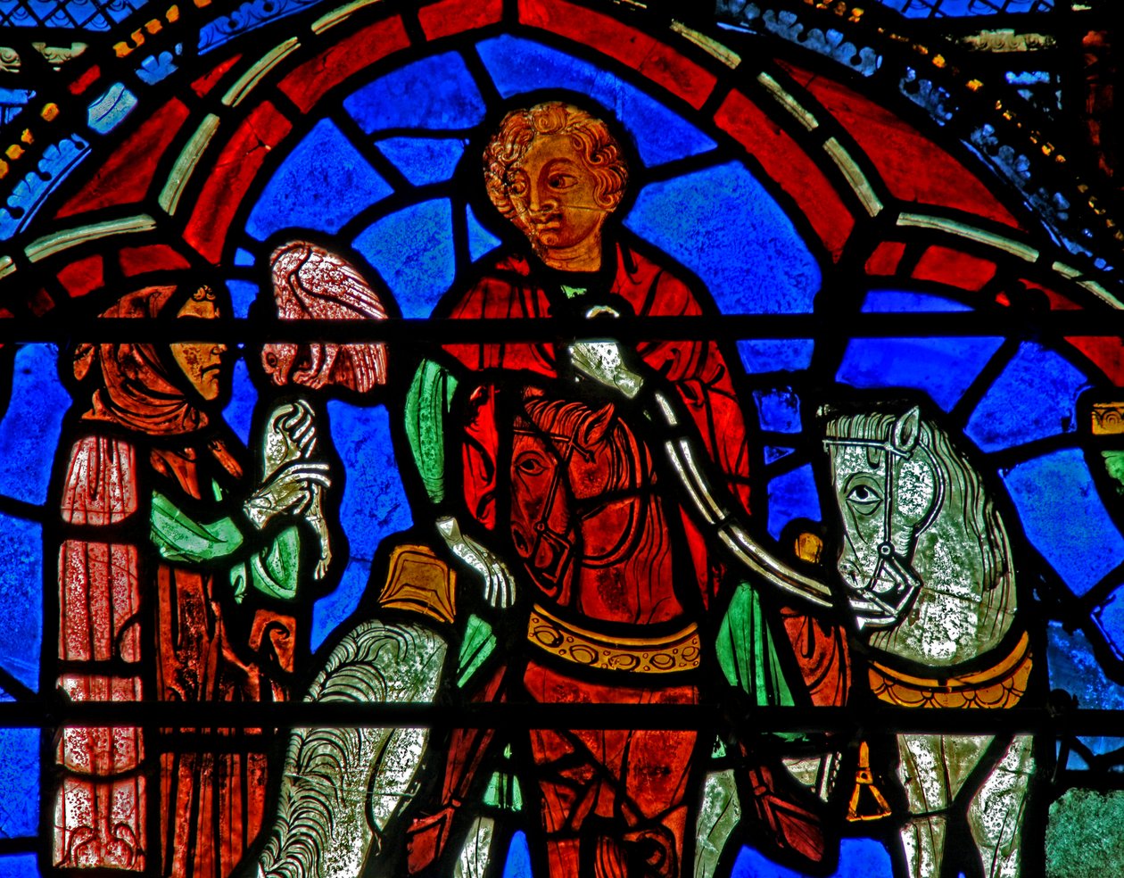 Okno St Cheron: Hawking? (w15) od French School
