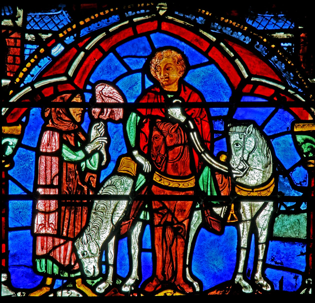 Okno St Cheron: Hawking? (w15) od French School