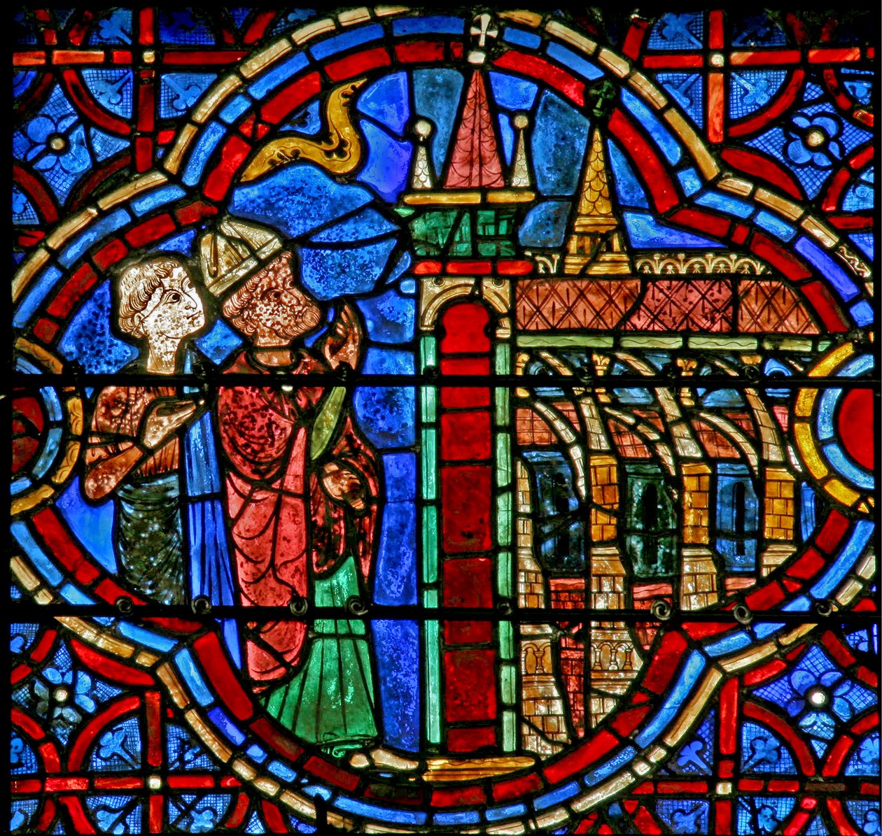 St Thomas - v Canterbury Cathedral (w18) od French School