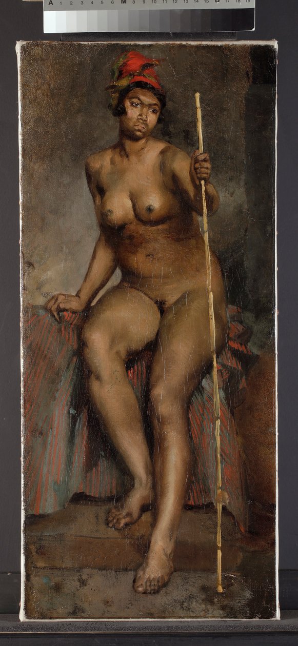 Studie o mulatce, 1820-25 od French School