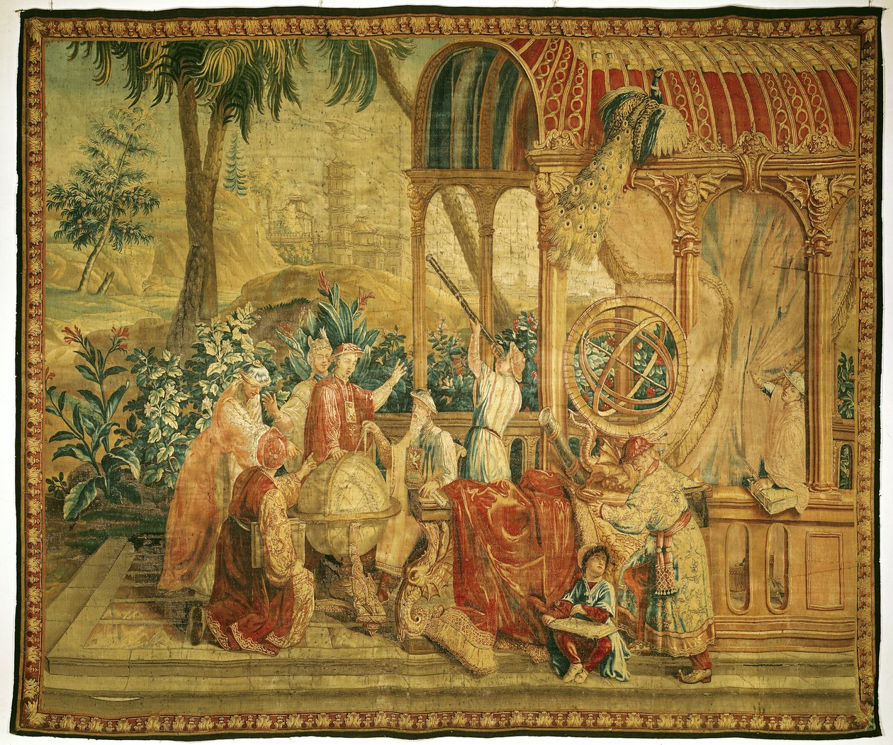The Astronomers, tkané v Beauvais od French School