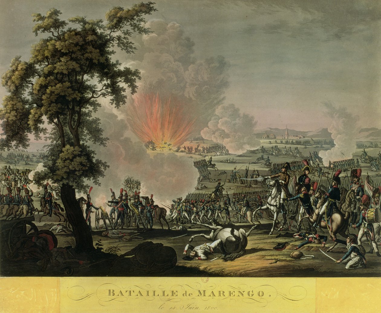 Bitva u Marenga, 14. června 1800 od French School