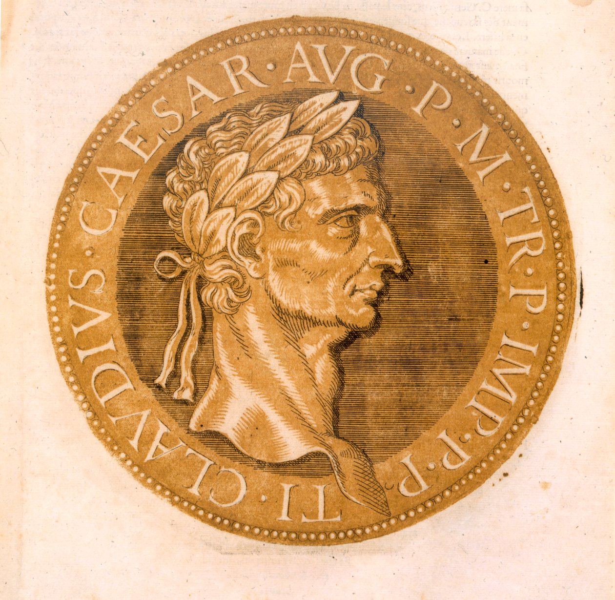Císař Claudius Caesar od French School