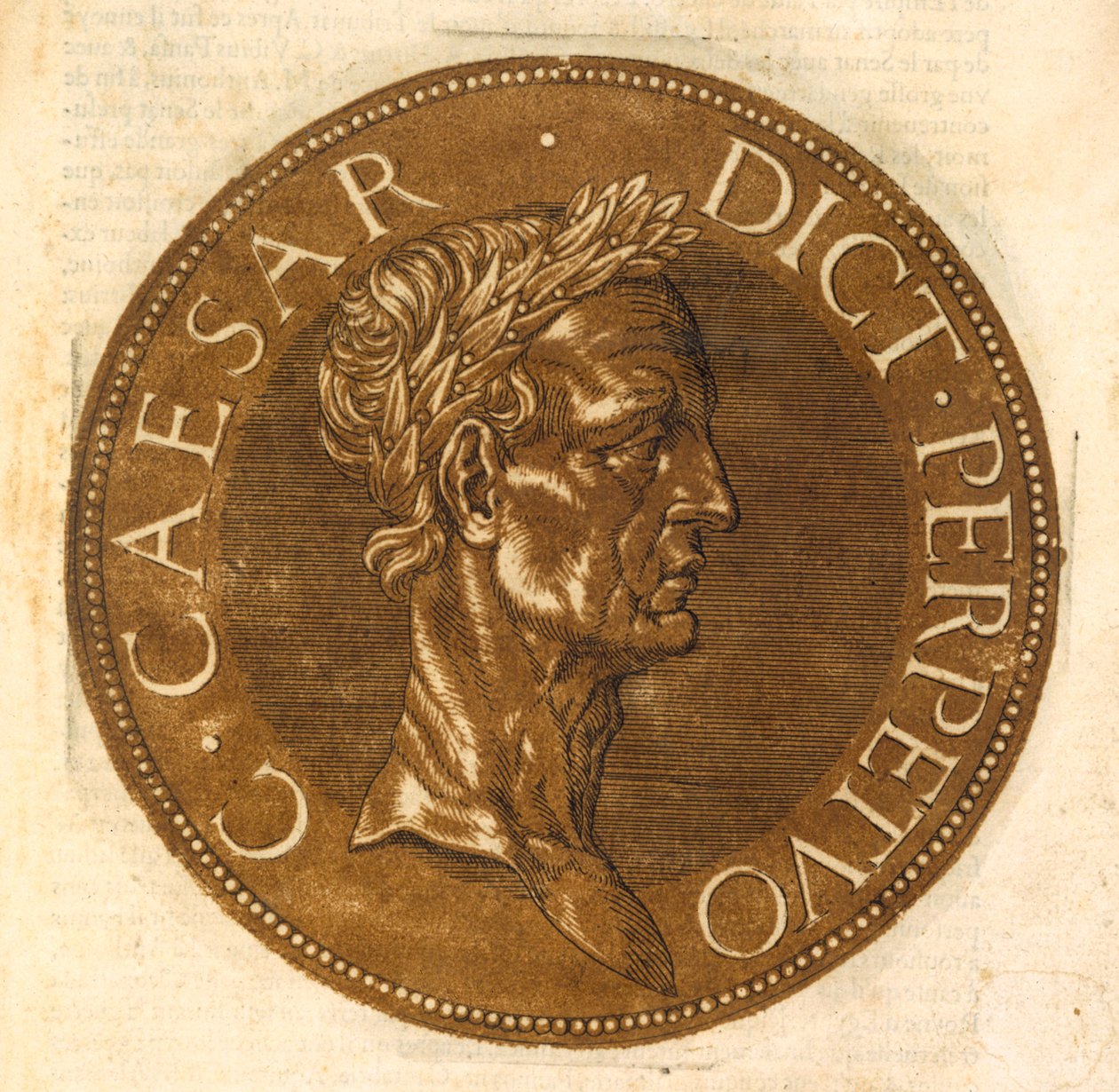 Císař Julius Caesar od French School