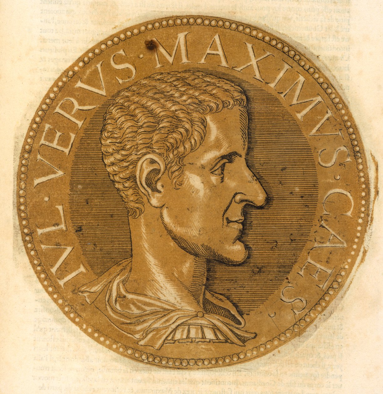 Císař Lucius Verus od French School