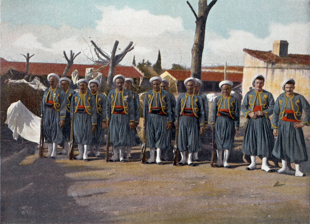 Skirmishers - ve ""Vojenském albu"" od French School