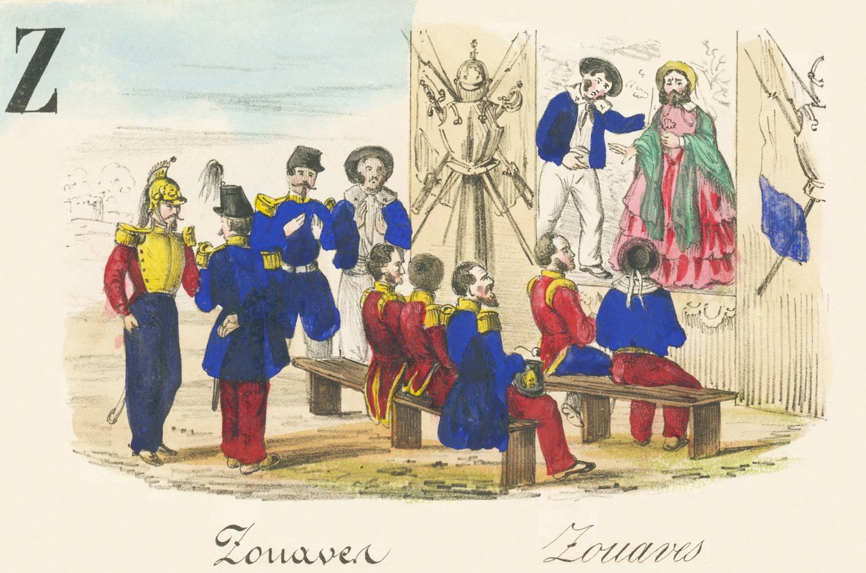 Z: Zouaves — Zouaves od French School