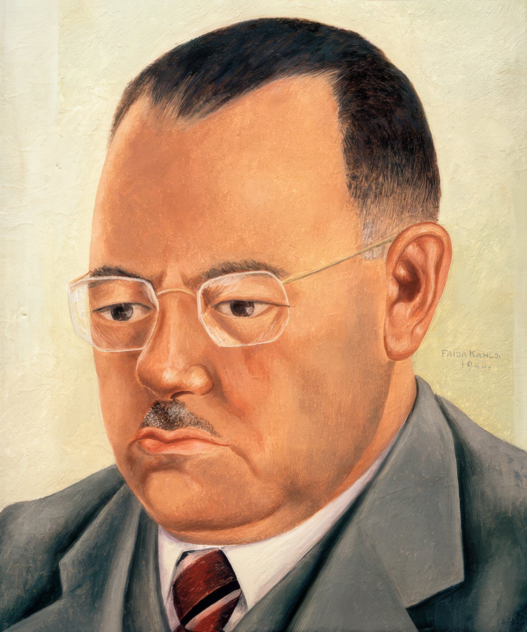 Portrét inženýra Marte R. Gómeze od Frida Kahlo