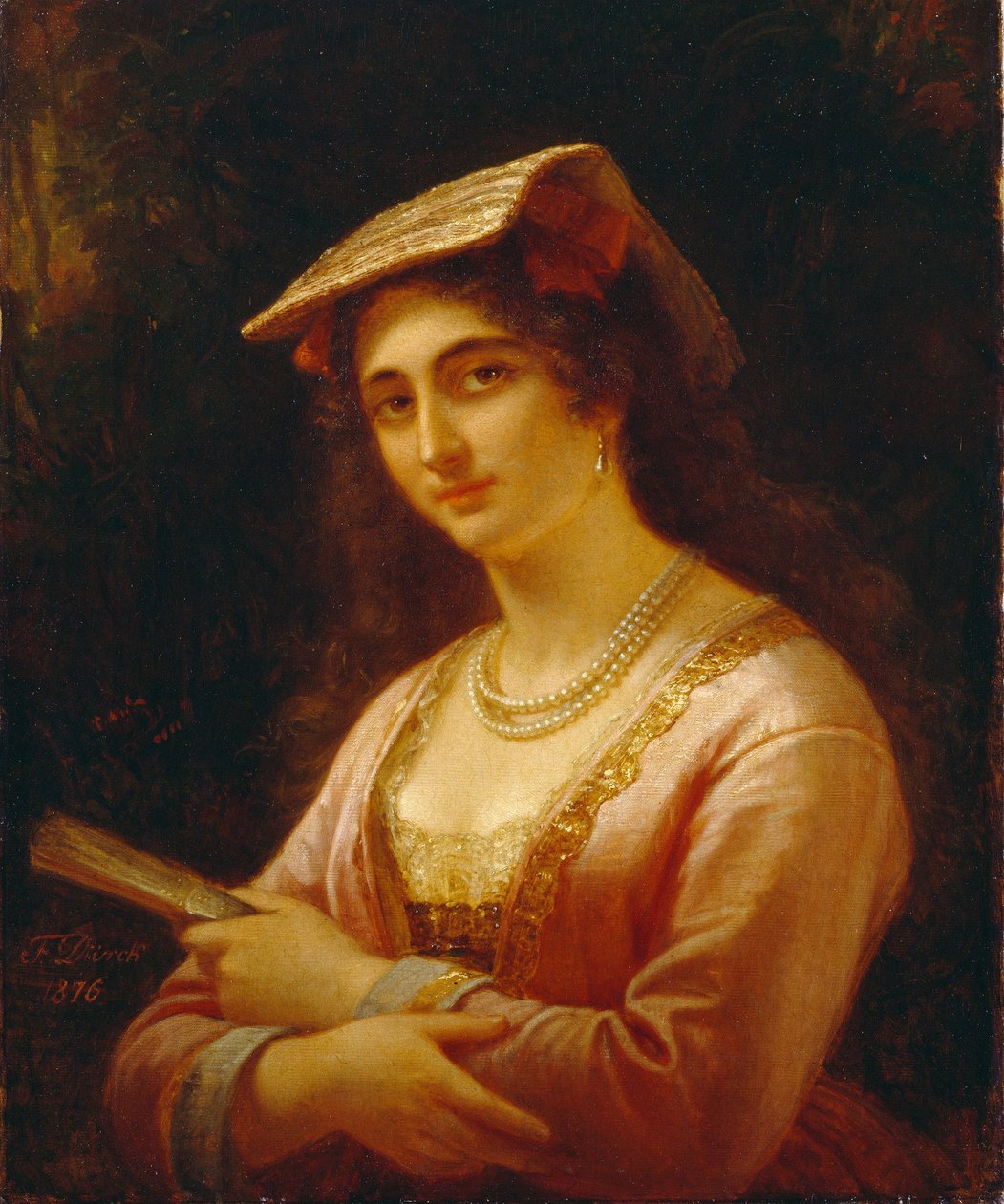 Neapolská žena od Friedrich Dürck