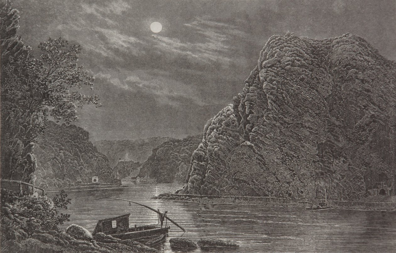 Loreley od Pierre Joseph Redouté
