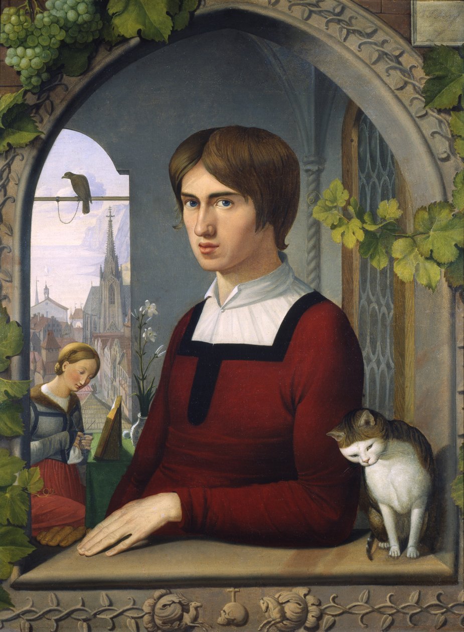 Franz Pforr, kolem roku 1810 od Friedrich Overbeck