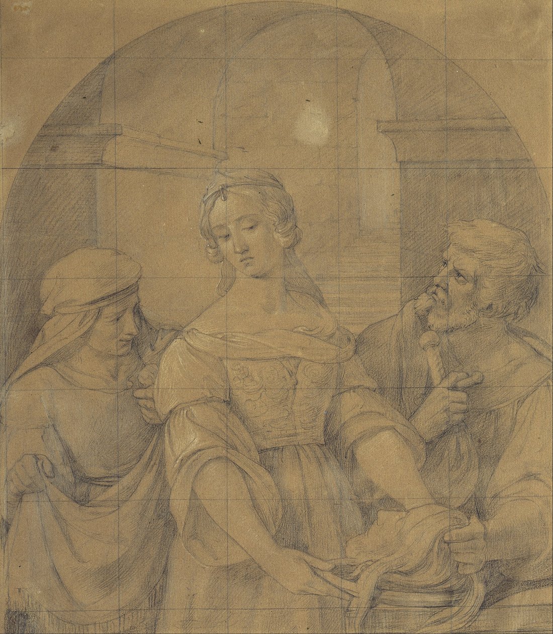 Dcera Herodias od Friedrich Wilhelm von Schadow