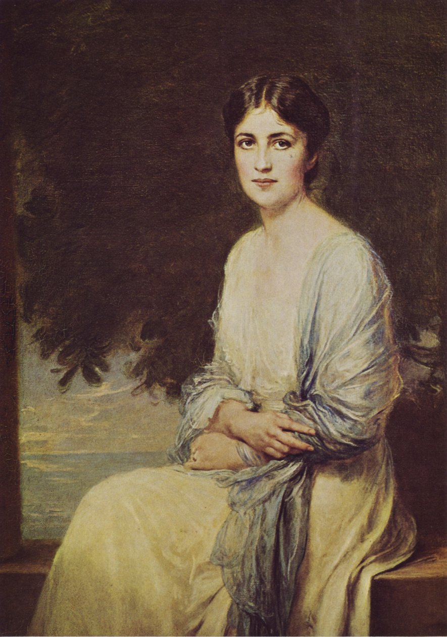 Bertha Krupp, von Kaulbach od Friedrich August von Kaulbach