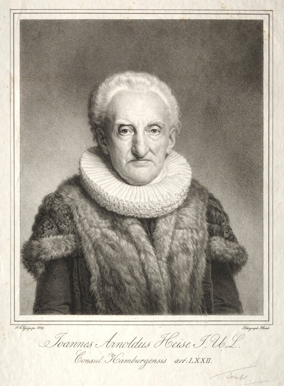 Johann Arnold Heise, 1819. od Friedrich Carl Groger