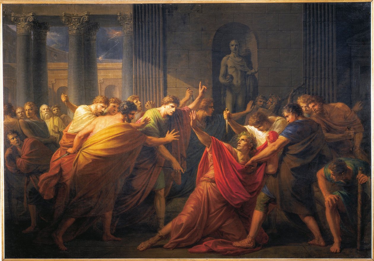 Rakousko, Vídeň, Vražda Caesara od Friedrich Heinrich Fuger