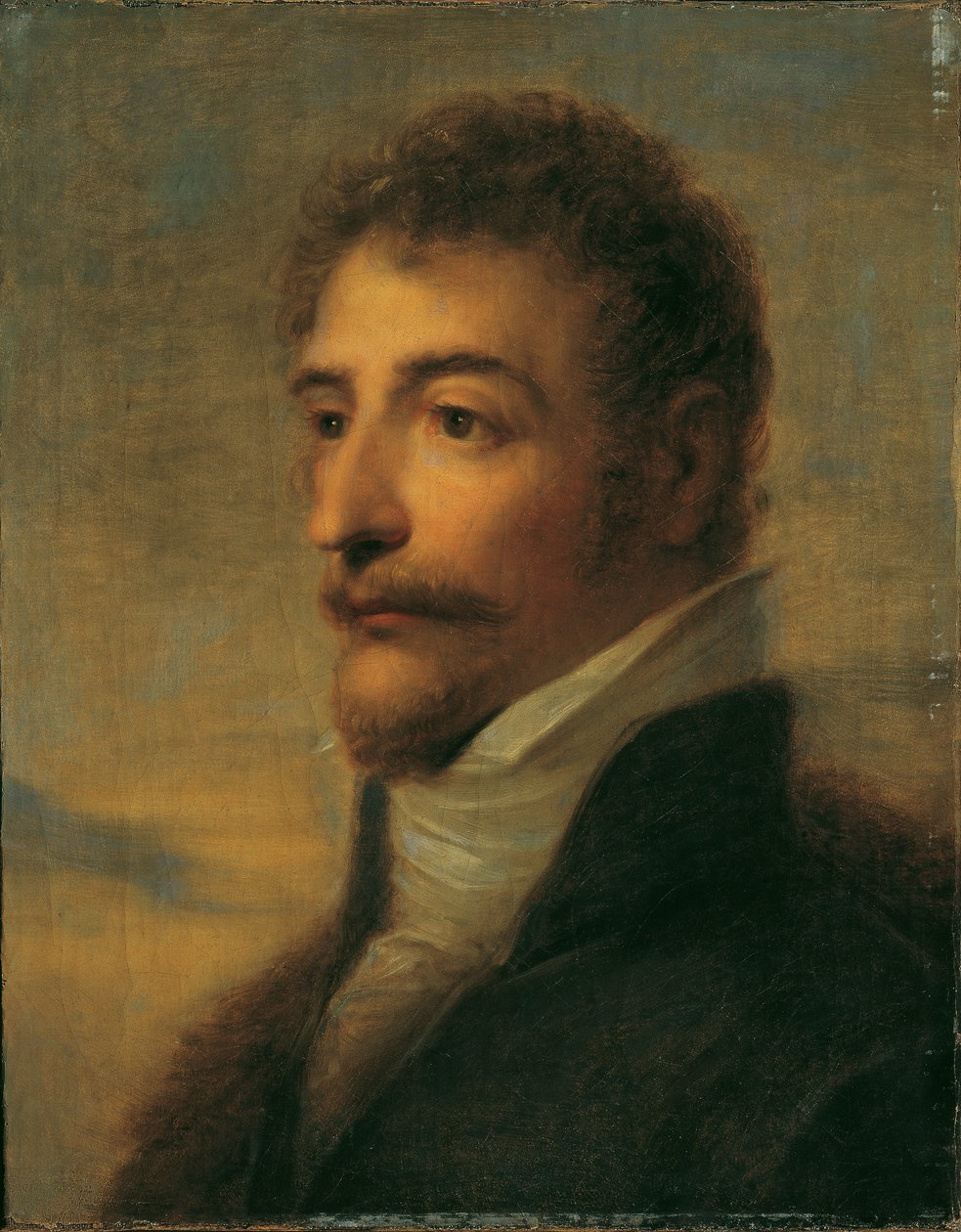 Busta vousatého muže od Friedrich Heinrich Fuger