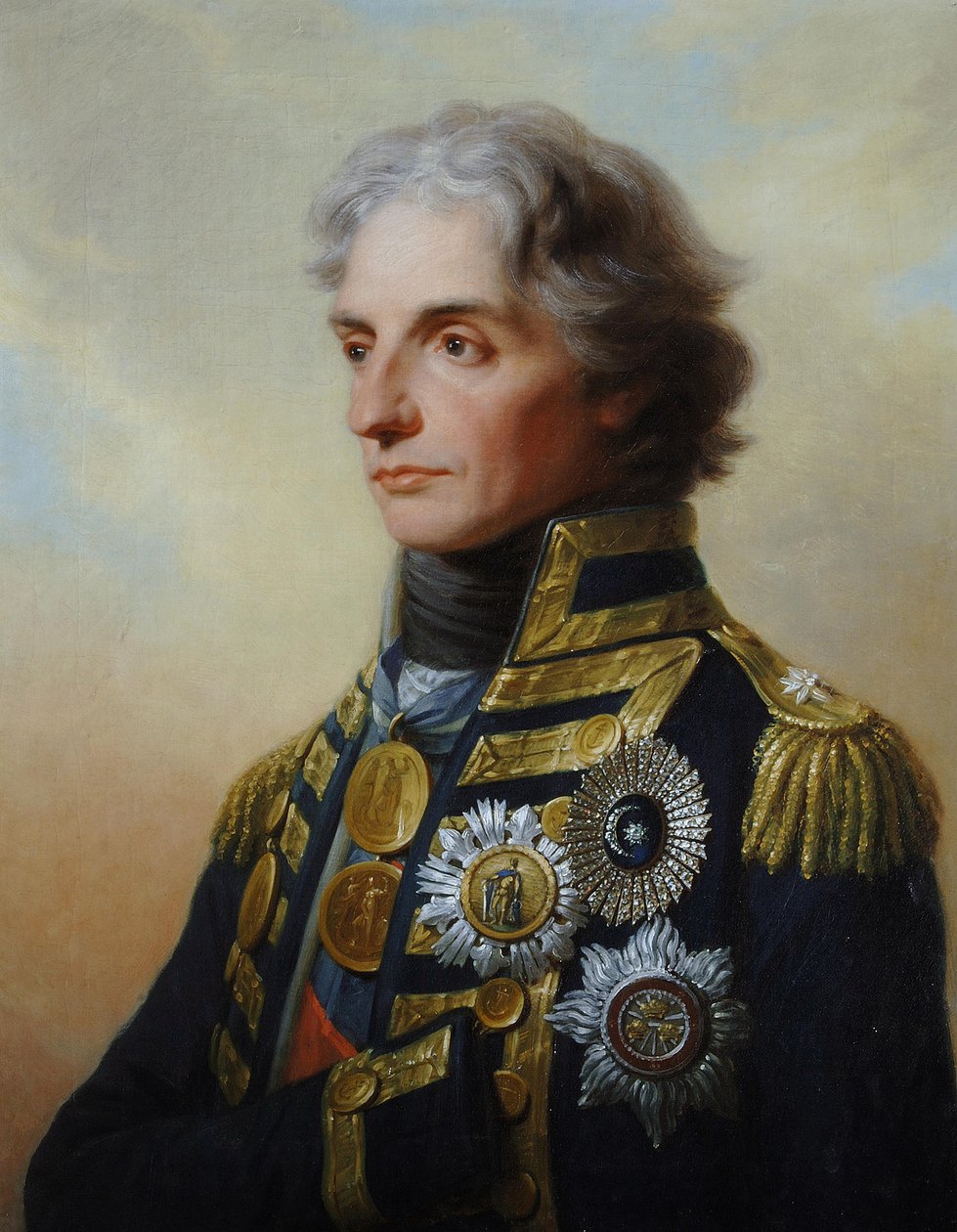 Lord Nelson, 1800 od Friedrich Heinrich Fuger