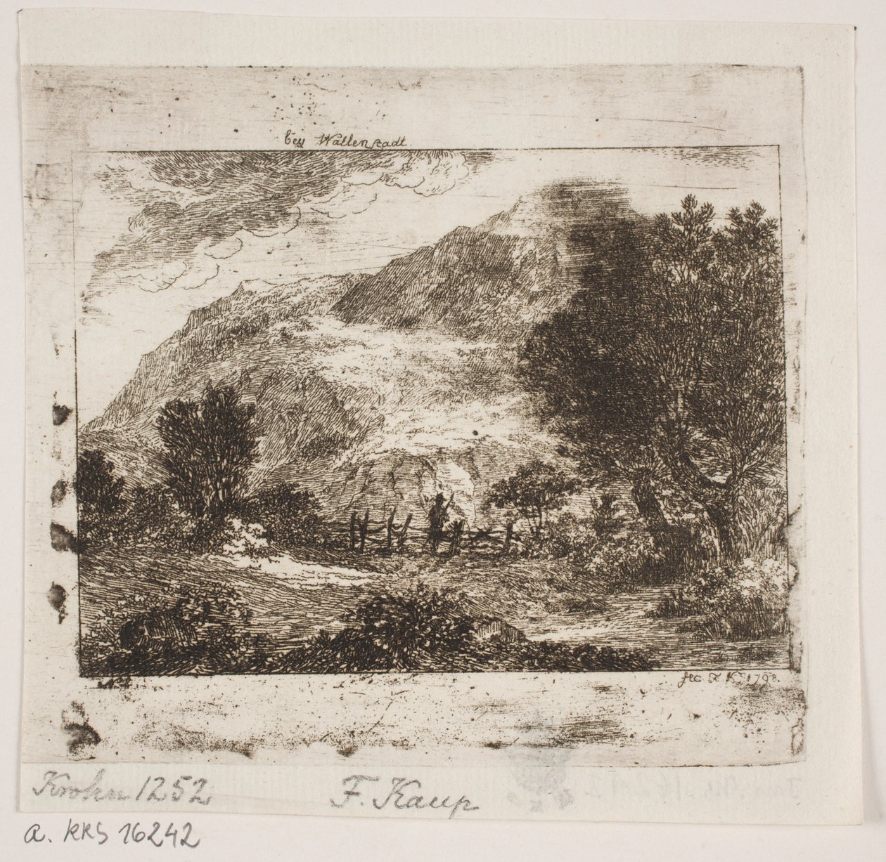 Krajina ve Wallenstadtu od Friedrich Kaup