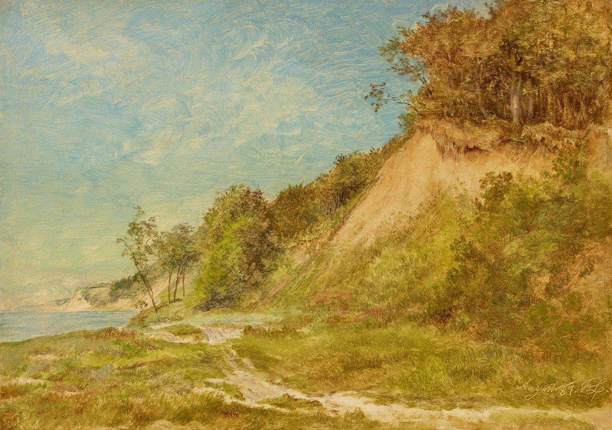 Pláž Duna u Baltského moře od Friedrich Loos