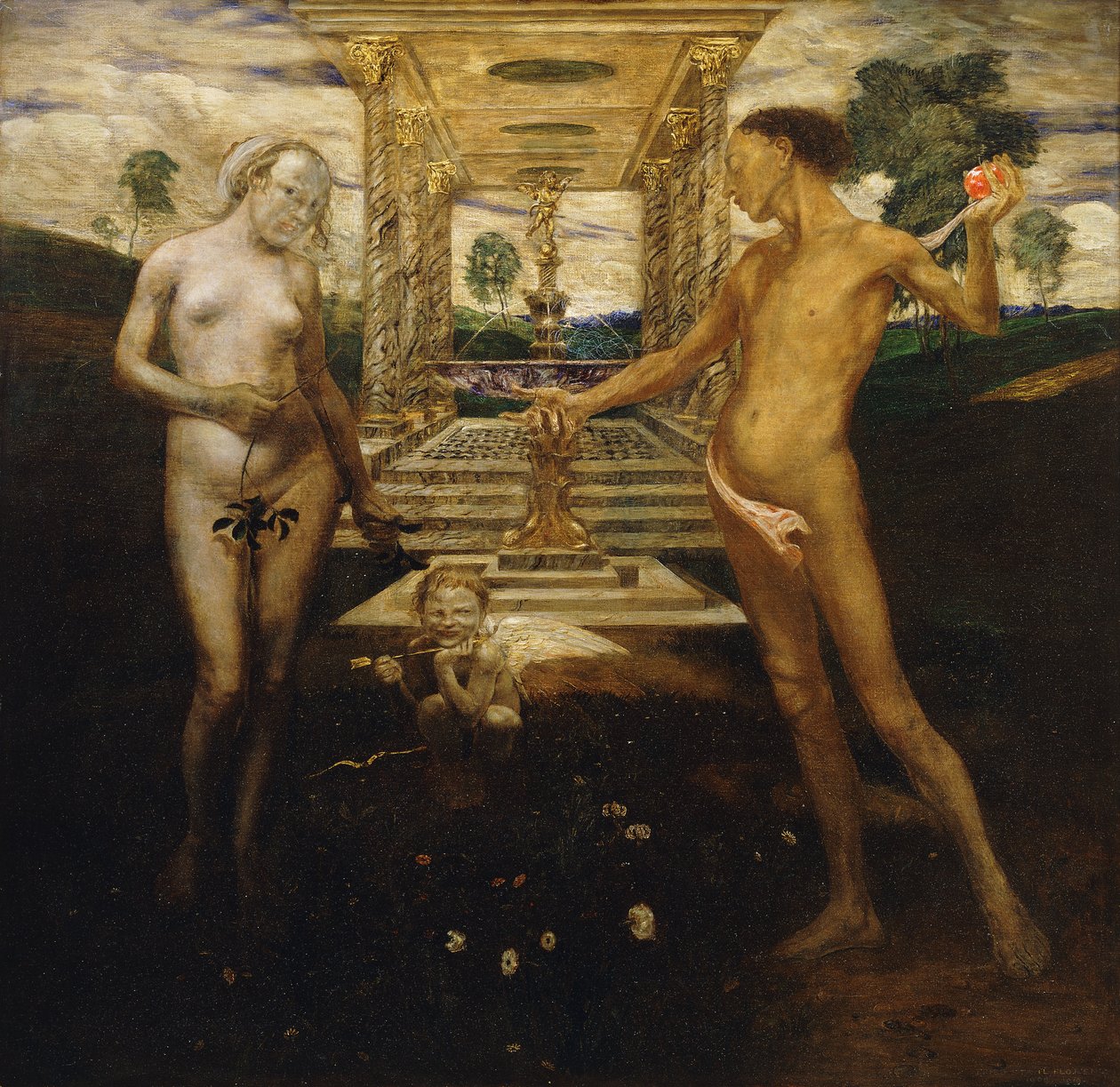 Adam a Eva od Friedrich Stahl