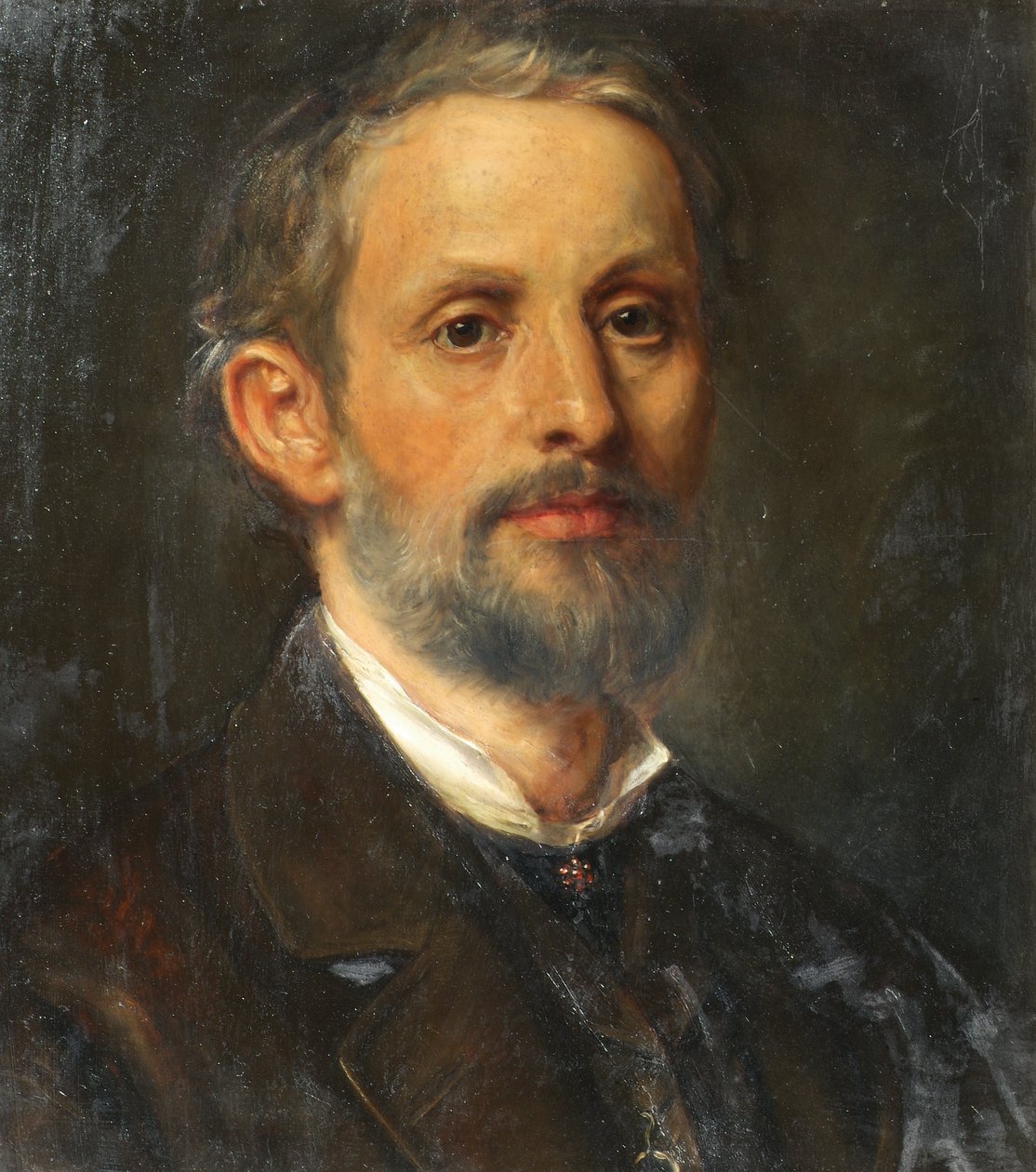 autoportrét od Friedrich Staudinger