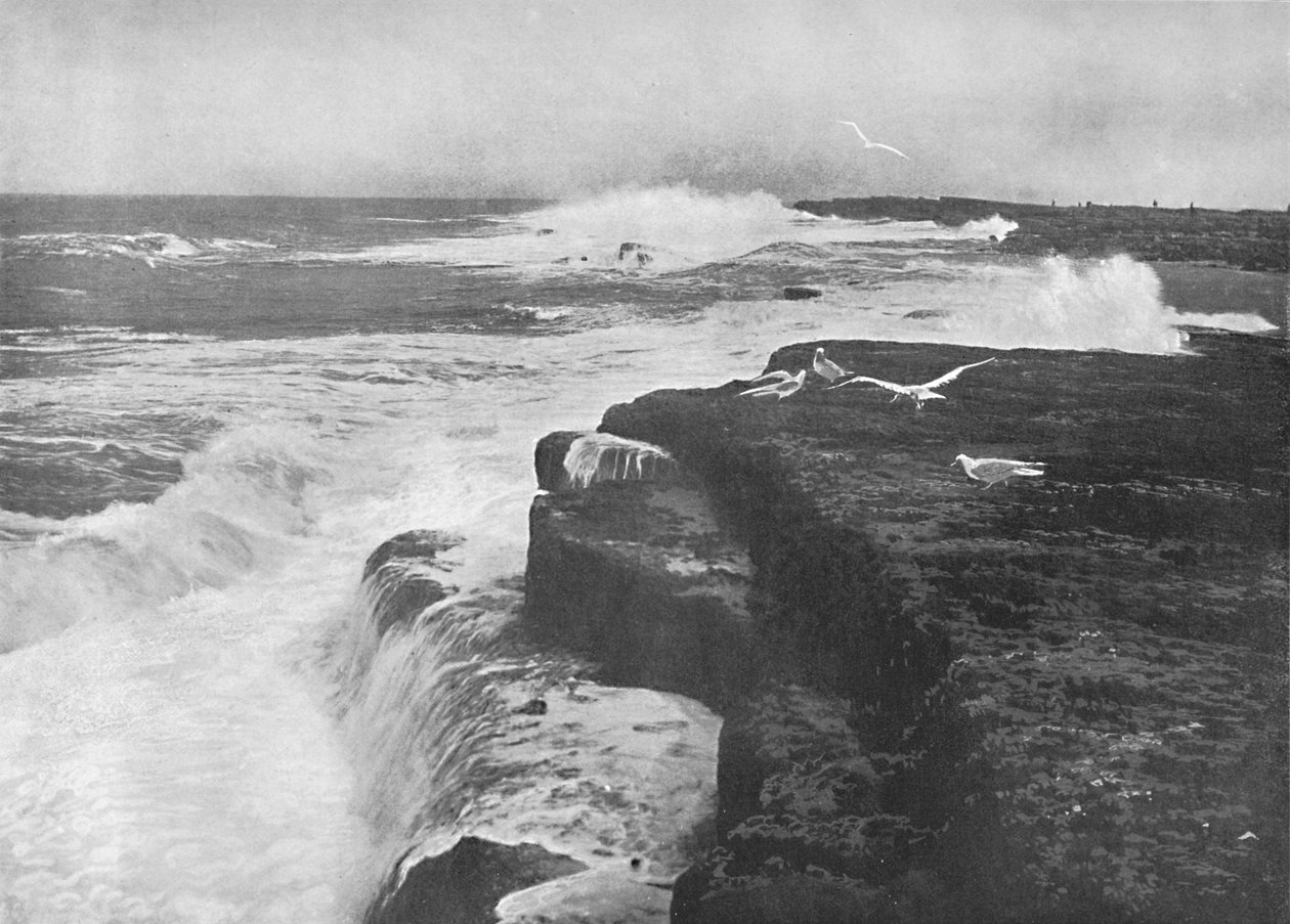 Filey Brigg, c1896 od Frith and Co