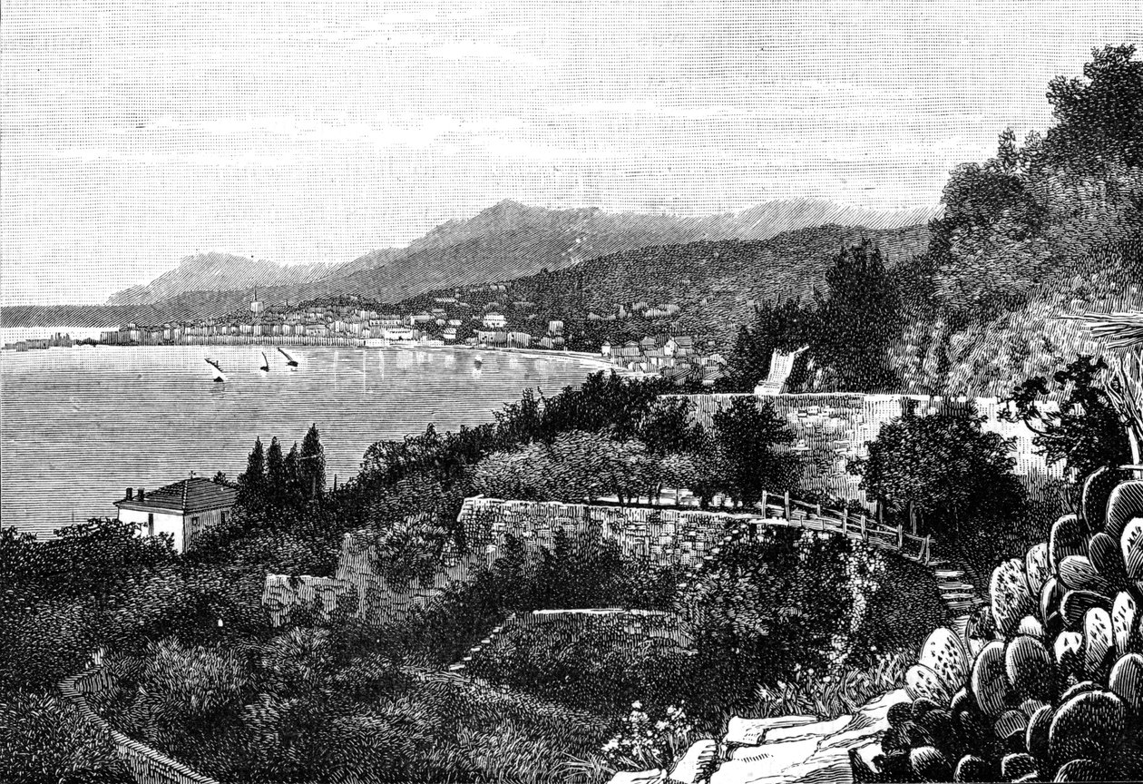 Mentone, 1900. od Frith and Co