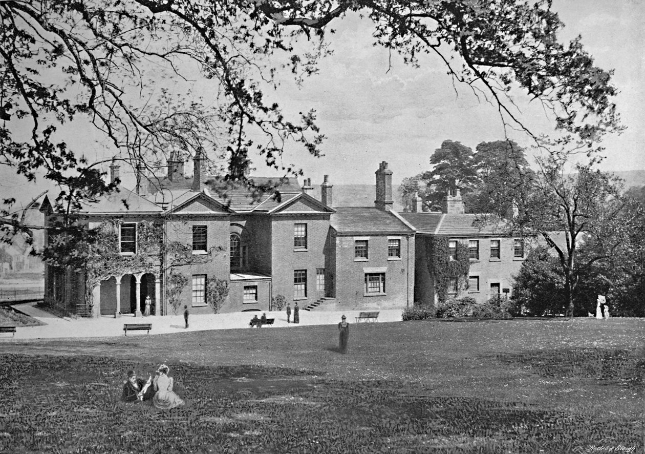 Ruskinovo muzeum, Sheffield, c1896 od Frith and Co