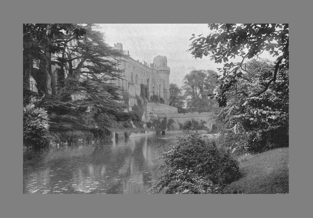 Hrad Warwick, c1900 od Frith and Co