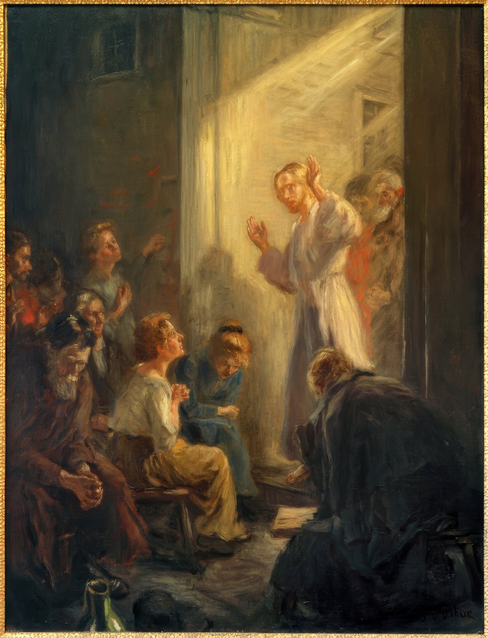 Světlo světa od Fritz von Uhde