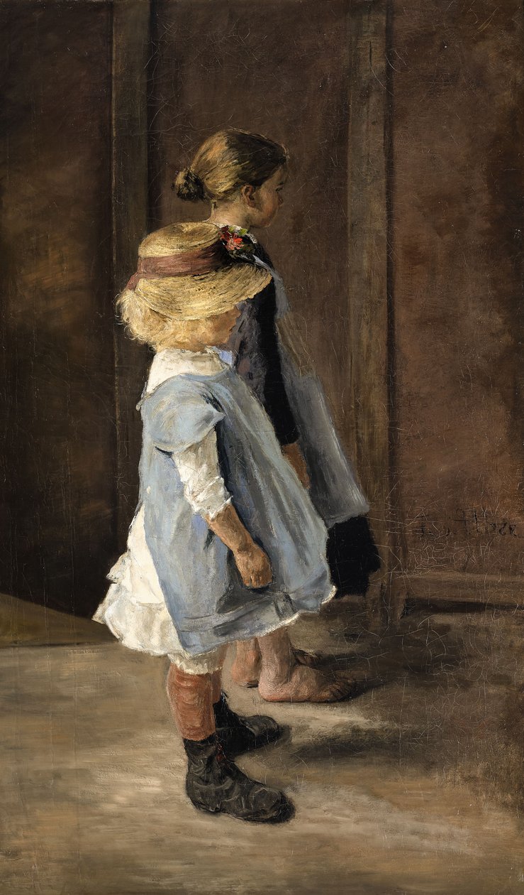 Dětská studie od Fritz von Uhde