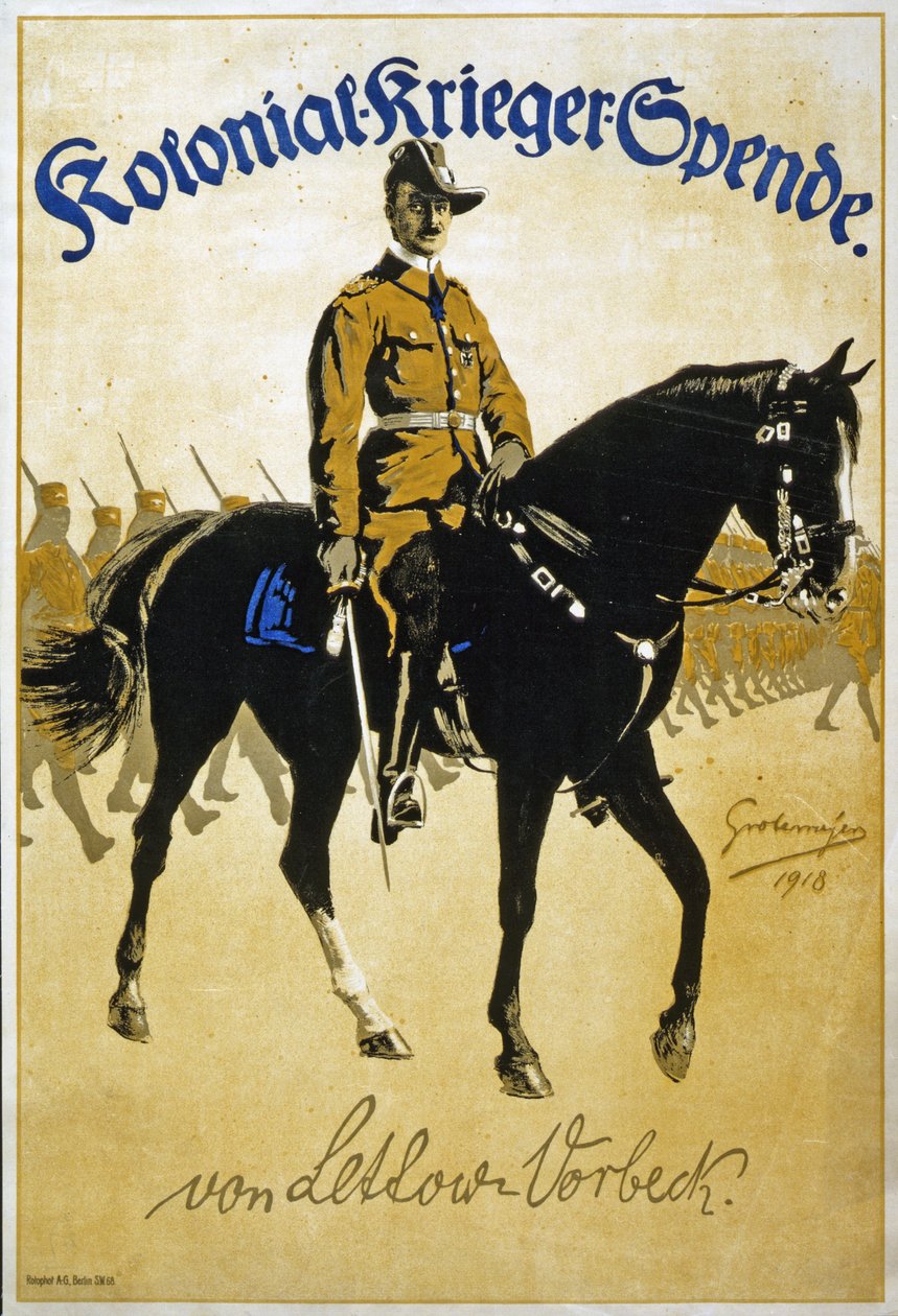 Colonial Warrior Donation, hospoda. Berlín od Fritz Grotemeyer