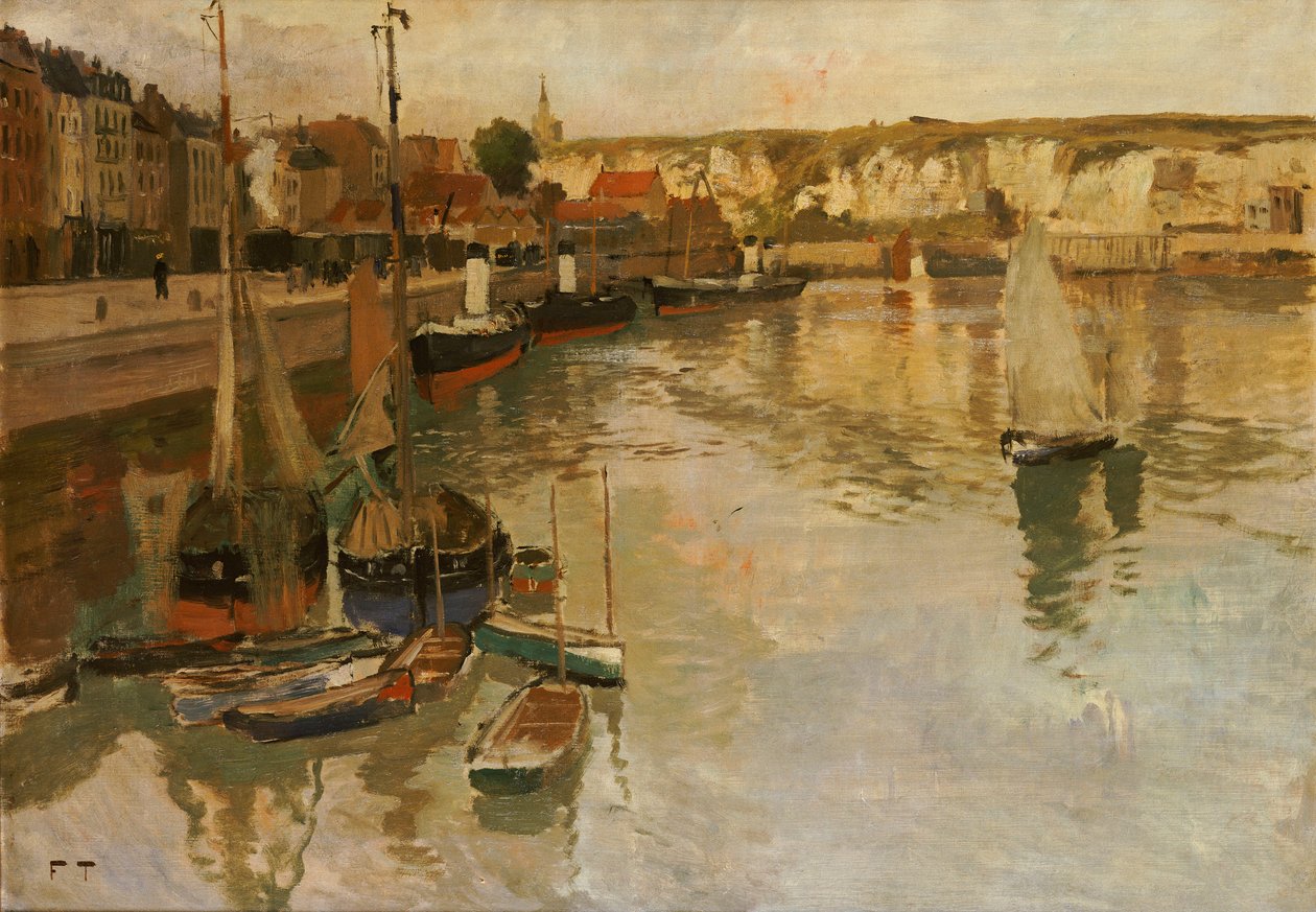 Dieppe od Frits Thaulow