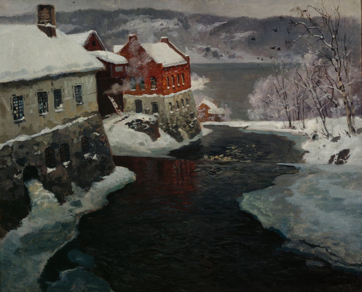 Z Mesny od Fritz Thaulow