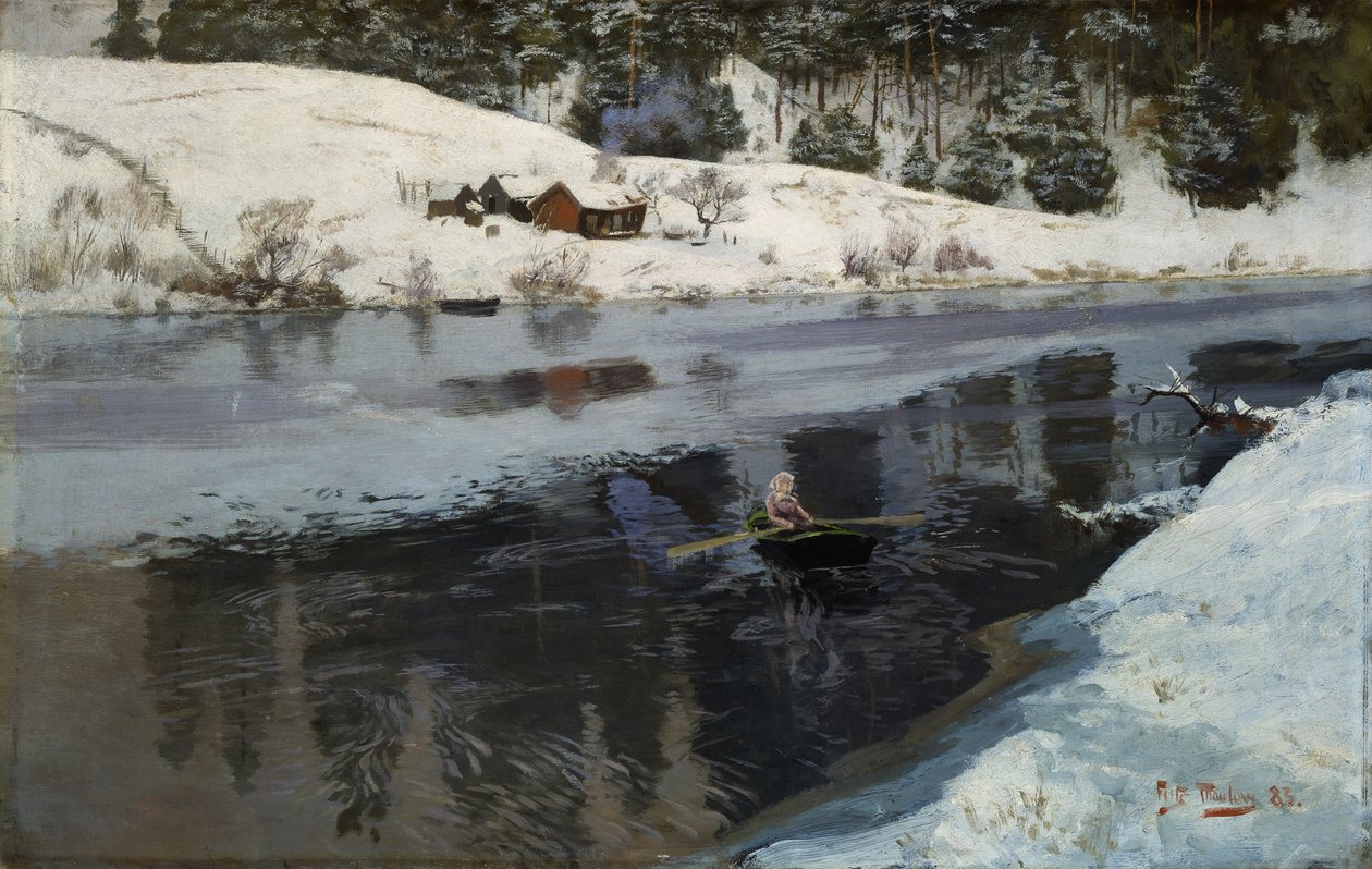 Od Simoa, Zima od Frits Thaulow