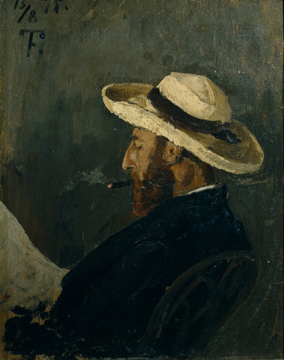 Portrét Fredrika Colletta od Fritz Thaulow