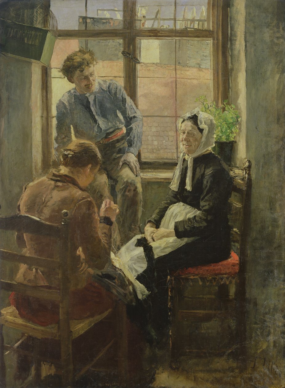 Darning od Fritz von Uhde